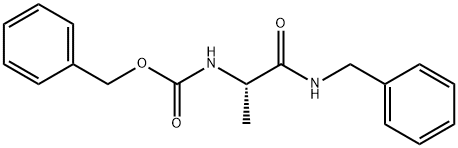 (S)-(1-(苄氨基)-1-氧代丙烷-2-基)氨基甲酸苄酯, 2489-19-2, 结构式