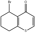 5-溴-6,7-二氢苯并[B]噻吩-4(5H)-酮, 2513-49-7, 结构式