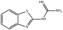 N-1,3-苯并噻唑-2-基胍, 2582-07-2, 结构式