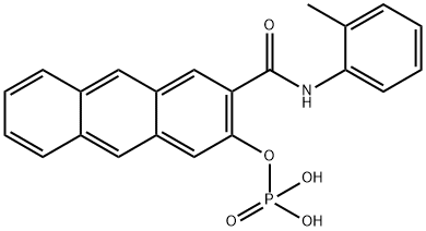 色酚AS-GR磷酸盐, 2616-73-1, 结构式