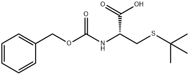 Z-CYS(TBU)-OH, 2640-52-0, 結(jié)構(gòu)式