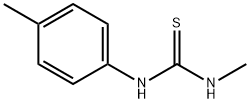 1-甲基-3-(对甲苯基)硫脲, 2740-93-4, 结构式