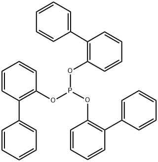 三(2-苯基苯基)亚磷酸酯, 2752-19-4, 结构式