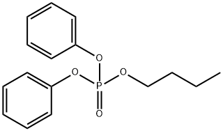 磷酸二苯丁酯, 2752-95-6, 结构式