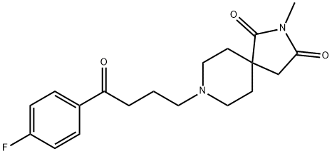 罗索哌隆, 2804-00-4, 结构式