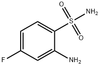 2-氨基-4-氟苯磺酰胺, 2822-72-2, 结构式