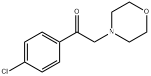 1-(4-氯苯基)-2-(4-吗啉基)乙酮, 20099-95-0, 结构式