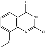 2-氯-8-甲氧基喹唑啉-4(3H)-酮, 20197-99-3, 结构式