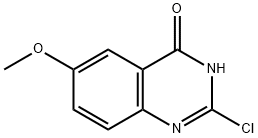 2-氯-6-甲氧基喹唑啉-4(3H)-酮, 20197-97-1, 结构式