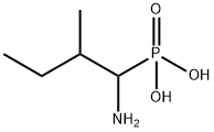 (1-氨基-2-甲基丁基)磷酸, 20459-61-4, 结构式