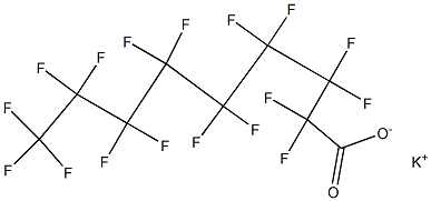 全氟壬酸钾, 21049-38-7, 结构式