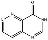 嘧啶并[5,4-C]哒嗪-8(5H)-酮, 21147-71-7, 结构式