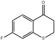 7-氟硫代苯并二氢吡喃-4-酮, 21243-15-2, 结构式