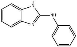2-苯基氨基苯并咪唑, 21578-58-5, 结构式