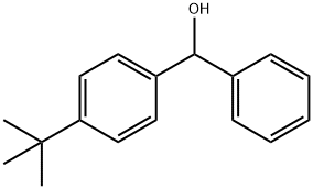 (4-(叔丁基)苯基)(苯基)甲醇, 22543-74-4, 结构式