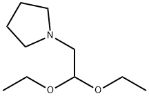 1-(2,2-二乙氧基乙基)吡咯烷, 23098-07-9, 结构式