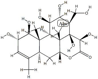 鸦胆子素F, 23112-07-4, 结构式