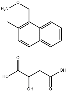 苹果酸甲萘甲氧胺, 23247-36-1, 结构式