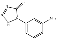 1-(3-氨基苯基)-5-疏基四唑, 23249-96-9, 结构式