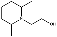 2-(2,6-二甲基哌啶-1-基)乙醇, 23502-32-1, 结构式