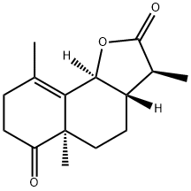 [3S-(3Α,3AΑ,5AΒ,9BΒ)]-3A,5,5A,7,8,9B-六氢-3,5A,9-三甲基-萘并[1,2-B]呋喃-2,6(3H,4H)-二酮, 23522-05-6, 结构式