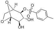 1,6-脱水-4-邻甲苯磺酰基-Β-D-吡喃葡萄糖, 23643-29-0, 结构式