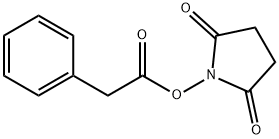 2,5-二氧代吡咯烷-1-基-2-苯基乙酸酯, 23776-85-4, 结构式