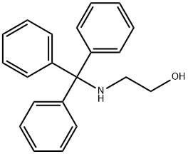 2-(三苯甲基氨基)乙醇, 24070-16-4, 结构式