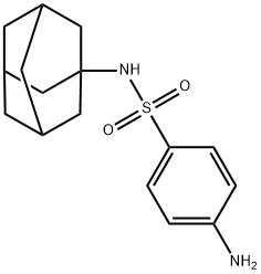 N1-(1-金刚烷基)-4-氨基苯-1-磺酰胺, 24224-95-1, 结构式