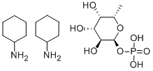 Α-L-岩藻糖-1-磷酸二(环己基铵)盐, 24333-03-7, 结构式