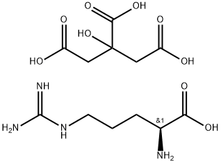 L-精氨酸單檸檬酸鹽, 24404-97-5, 結(jié)構(gòu)式