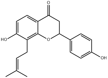 异补骨脂二氢黄酮, 24672-86-4, 结构式