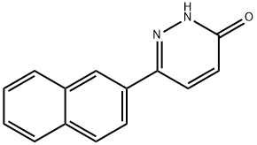 6-(2-萘基)哒嗪-3(2H)-酮, 24737-91-5, 结构式