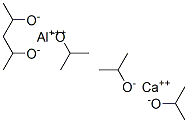 四异丙氧铝化钙, 24992-45-8, 结构式