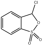ALPHA-氯-ALPHA-羟基-2-甲苯磺酸GAMMA-磺内酯, 25595-59-9, 结构式
