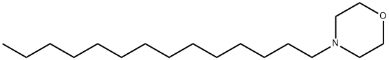 4-十四烷基吗啉, 25727-93-9, 结构式