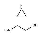 二氨基乙醇与乙烯亚胺的聚合物, 25987-08-0, 结构式