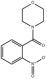 吗啉-4-基-(2-硝基-苯基)-甲酮, 26162-89-0, 结构式