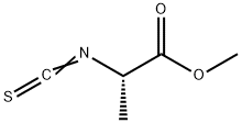 (2S)-2-硫代异氰酸酯基丙酸甲酯, 26349-75-7, 结构式