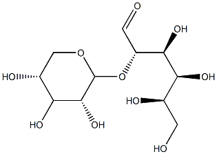 2-O-BETA-D-吡喃木糖基-D-葡萄糖, 26388-68-1, 结构式