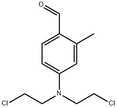 4-N,N-双(2-氯乙基)氨基-2-甲苯甲醛, 26459-95-0, 结构式