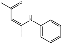 4-苯氨基-3-戊烯-2-酮, 26567-78-2, 结构式