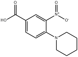 3-硝基-4-哌嗪苯甲酸, 26586-26-5, 结构式