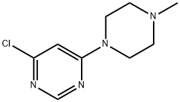 4-氯-6-(4-甲基哌嗪-1-基)嘧啶, 27174-60-3, 结构式