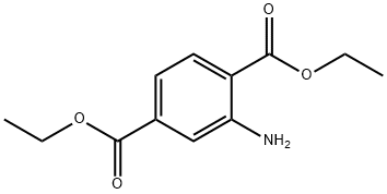2-氨基苯-1,4-二羧酸二乙酯, 27210-70-4, 结构式