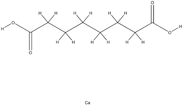 辛二酸钙盐, 27796-71-0, 结构式