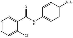 N-(4-氨基苯基)-2-氯-苯甲酰胺, 27831-89-6, 结构式