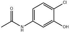 5-乙酰氨基-2-氯苯酚, 28443-52-9, 结构式