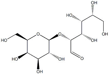 2-O-(B-D吡喃半乳糖基)-D-葡萄糖, 28447-37-2, 结构式