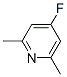 4-氟-2,6-二甲基吡啶, 28489-31-8, 結(jié)構(gòu)式